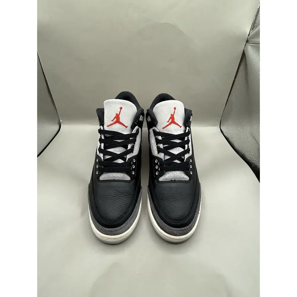 Authentic 2025 Air Jordan 3 Retro OG Rare Air No Box Men 9.5 Very Clean